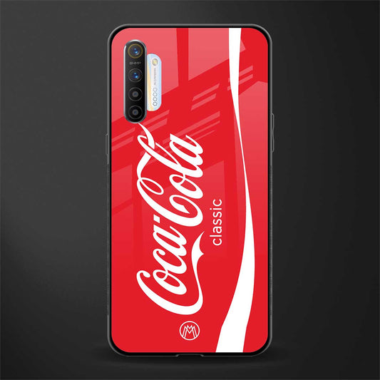 coca cola classic glass case for realme x2 image