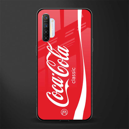 coca cola classic glass case for realme xt image