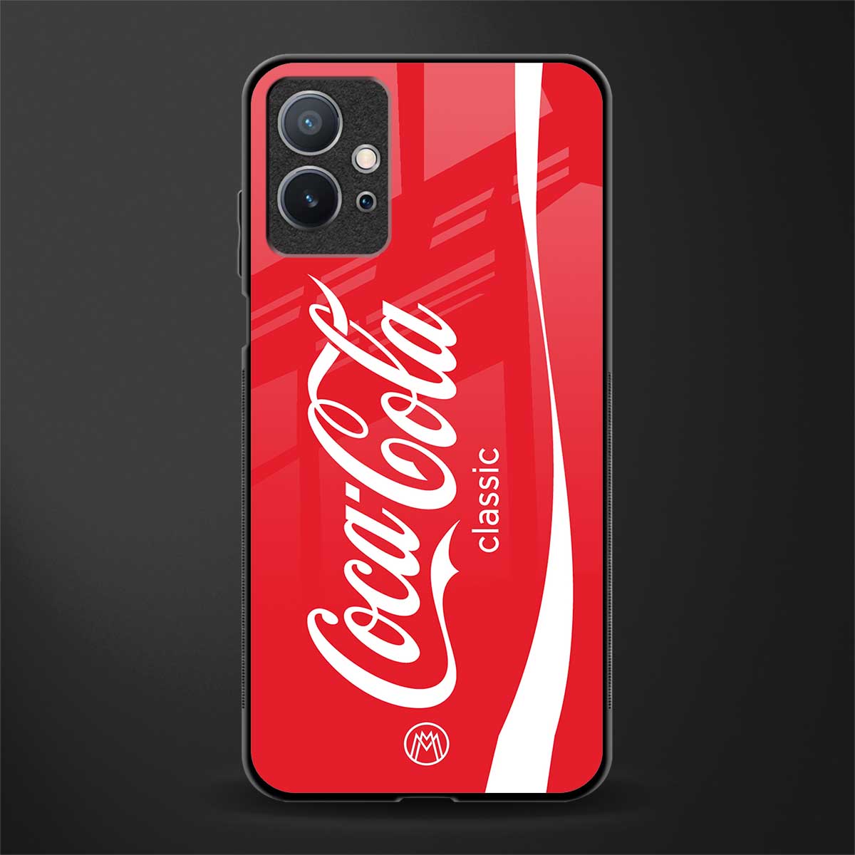 coca cola classic glass case for vivo t1 5g image