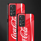 coca cola classic glass case for poco m4 pro 5g image-2