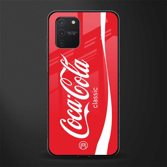 coca cola classic glass case for samsung galaxy s10 lite image