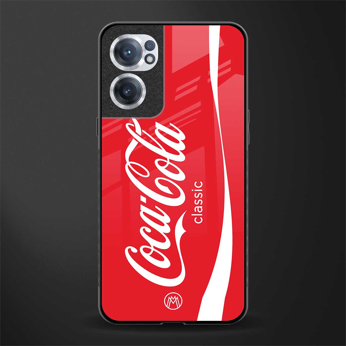 coca cola classic glass case for oneplus nord ce 2 5g image