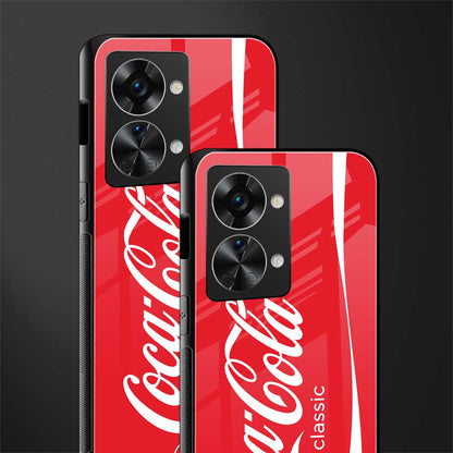 coca cola classic glass case for phone case | glass case for oneplus nord 2t 5g