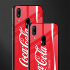coca cola classic glass case for vivo y95 image-2