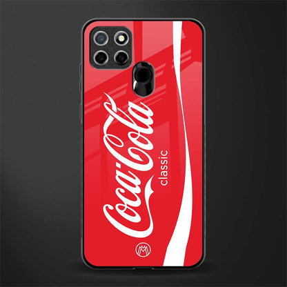 coca cola classic glass case for realme c25 realme c25s image