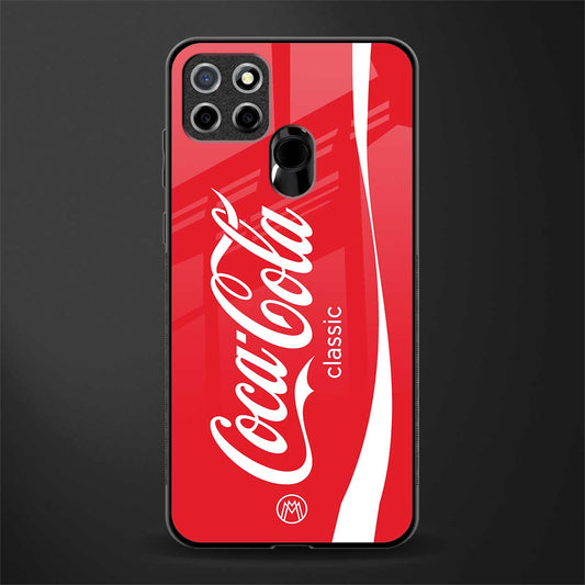 coca cola classic glass case for realme narzo 30a image