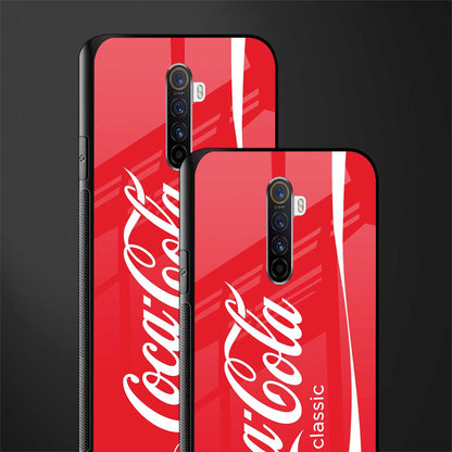 coca cola classic glass case for realme x2 pro image-2