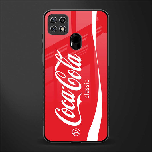 coca cola classic glass case for oppo a15s image