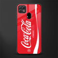 coca cola classic glass case for oppo a15 image