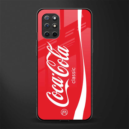 coca cola classic glass case for oneplus 8t image