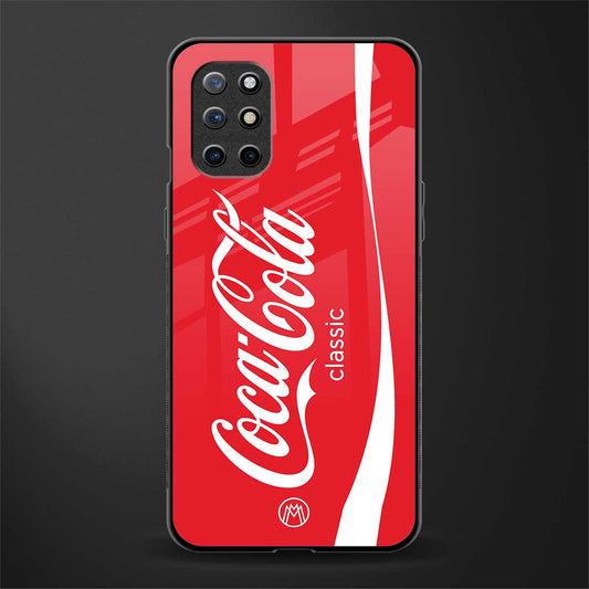 coca cola classic glass case for oneplus 8t image