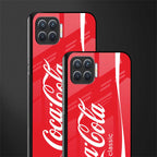 coca cola classic glass case for oppo f17 image-2