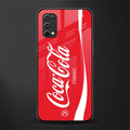 coca cola classic glass case for realme x7 pro image