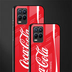 coca cola classic glass case for realme 8 pro image-2