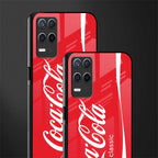 coca cola classic glass case for realme narzo 30 5g image-2