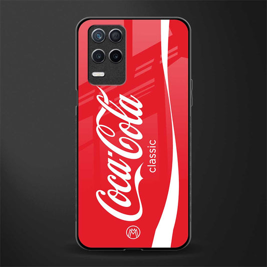 coca cola classic glass case for realme 8 5g image