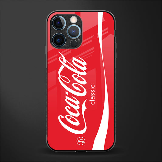 coca cola classic glass case for iphone 12 pro image