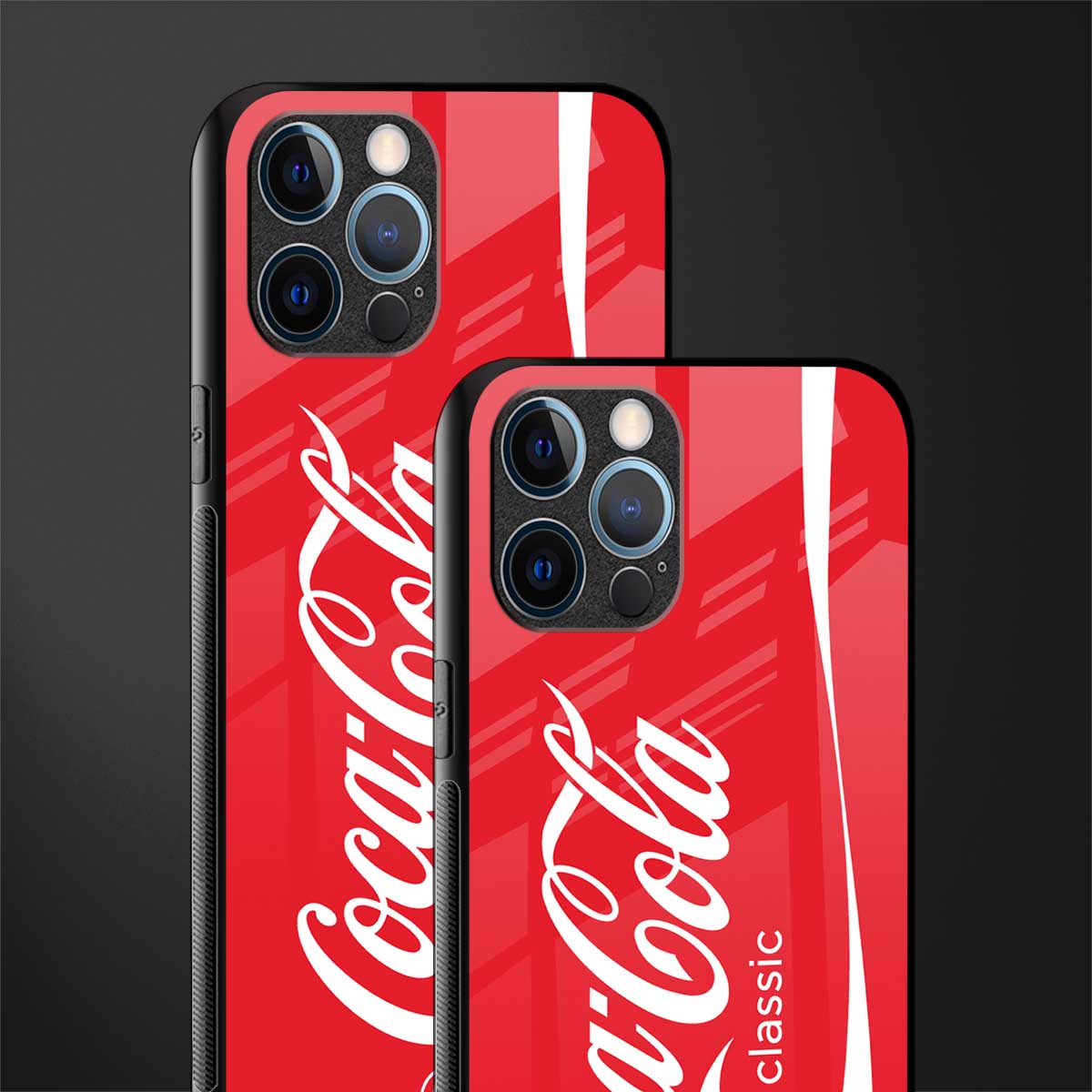 coca cola classic glass case for iphone 12 pro max image-2