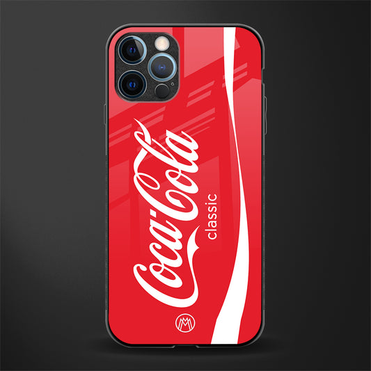 coca cola classic glass case for iphone 12 pro max image