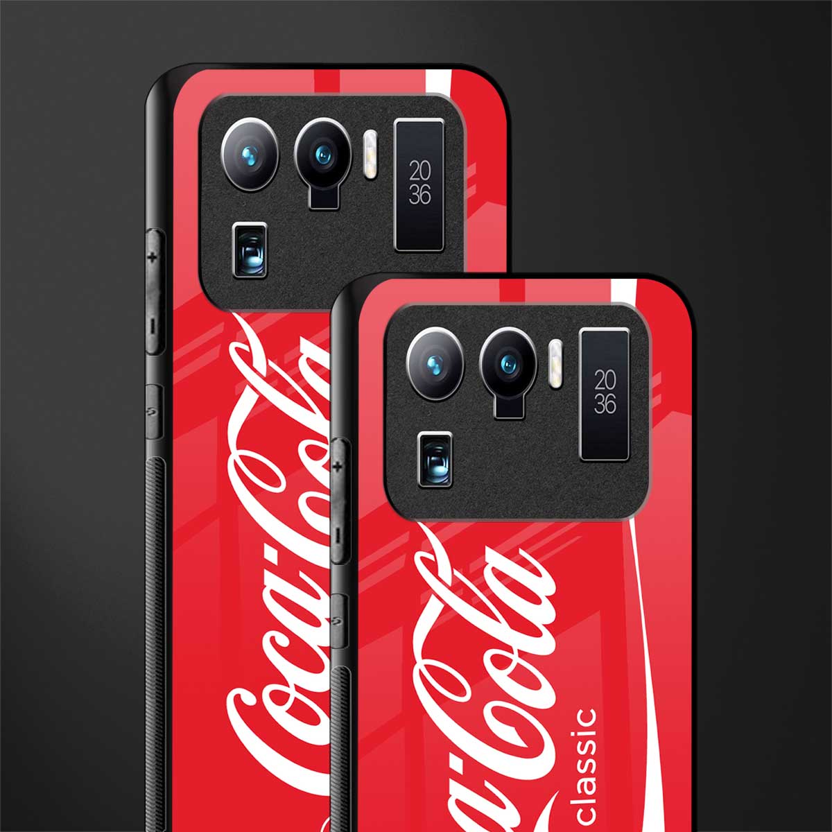 coca cola classic glass case for mi 11 ultra 5g image-2