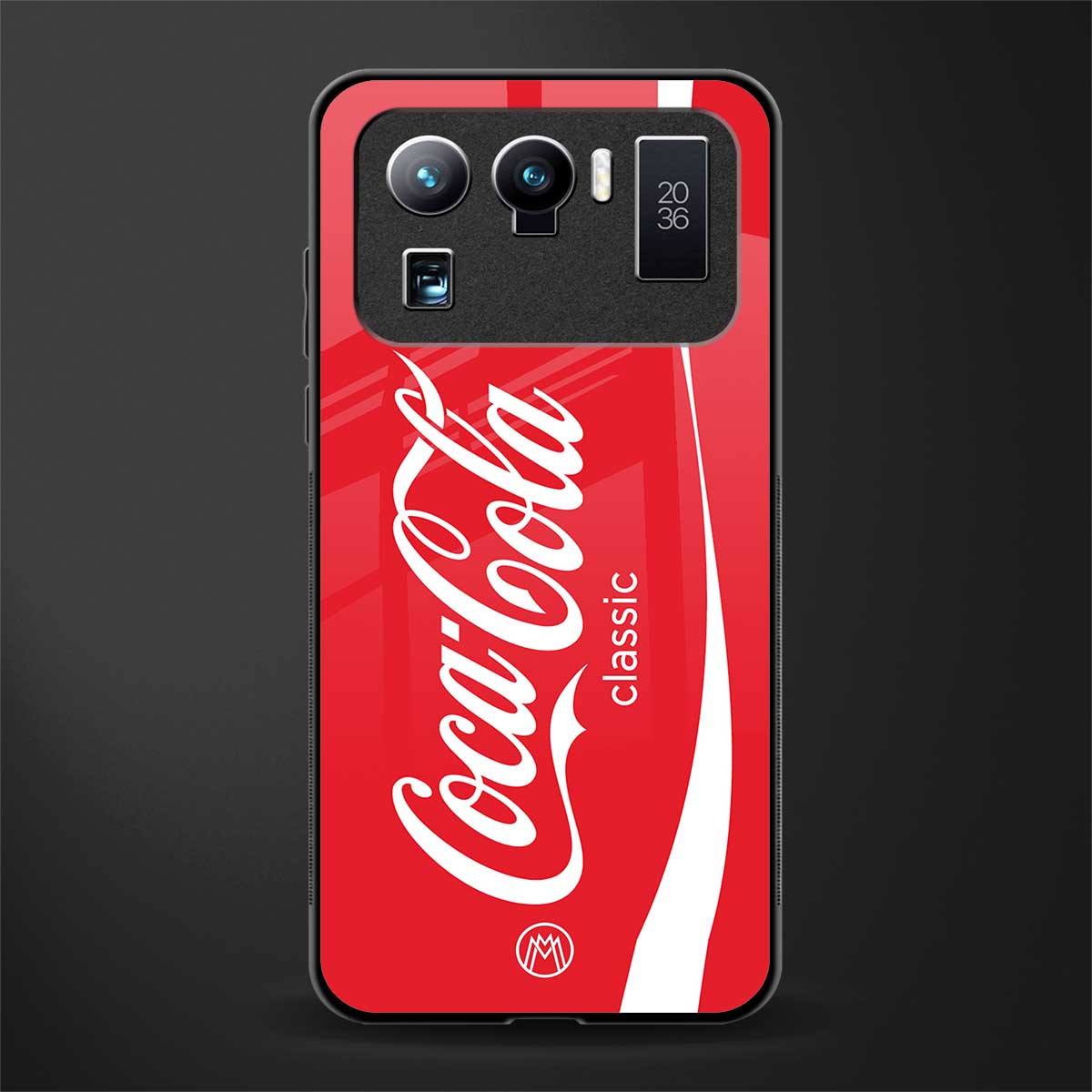 coca cola classic glass case for mi 11 ultra 5g image