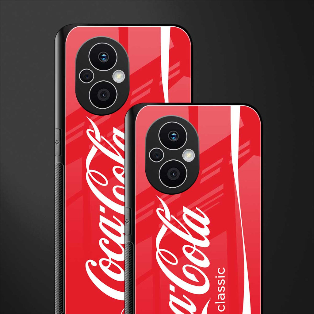 coca cola classic back phone cover | glass case for oppo f21 pro 5g