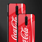 coca cola classic glass case for oneplus 7 pro image-2