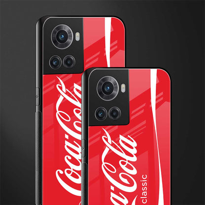 coca cola classic back phone cover | glass case for oneplus 10r 5g