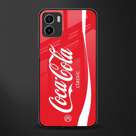 coca cola classic back phone cover | glass case for vivo y15c