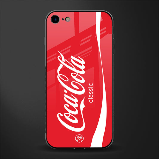 coca cola classic glass case for iphone 7 image