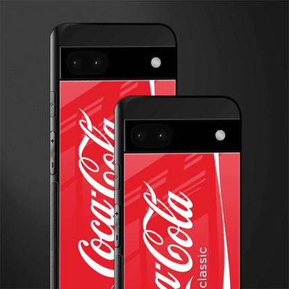 coca cola classic back phone cover | glass case for google pixel 6a