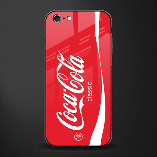 coca cola classic glass case for iphone 6 plus image