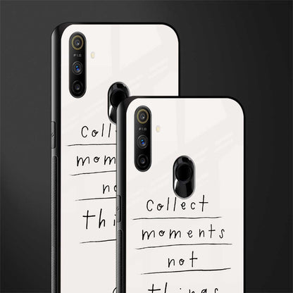 collect moments not things glass case for realme narzo 10a image-2