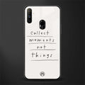 collect moments not things glass case for realme narzo 10a image