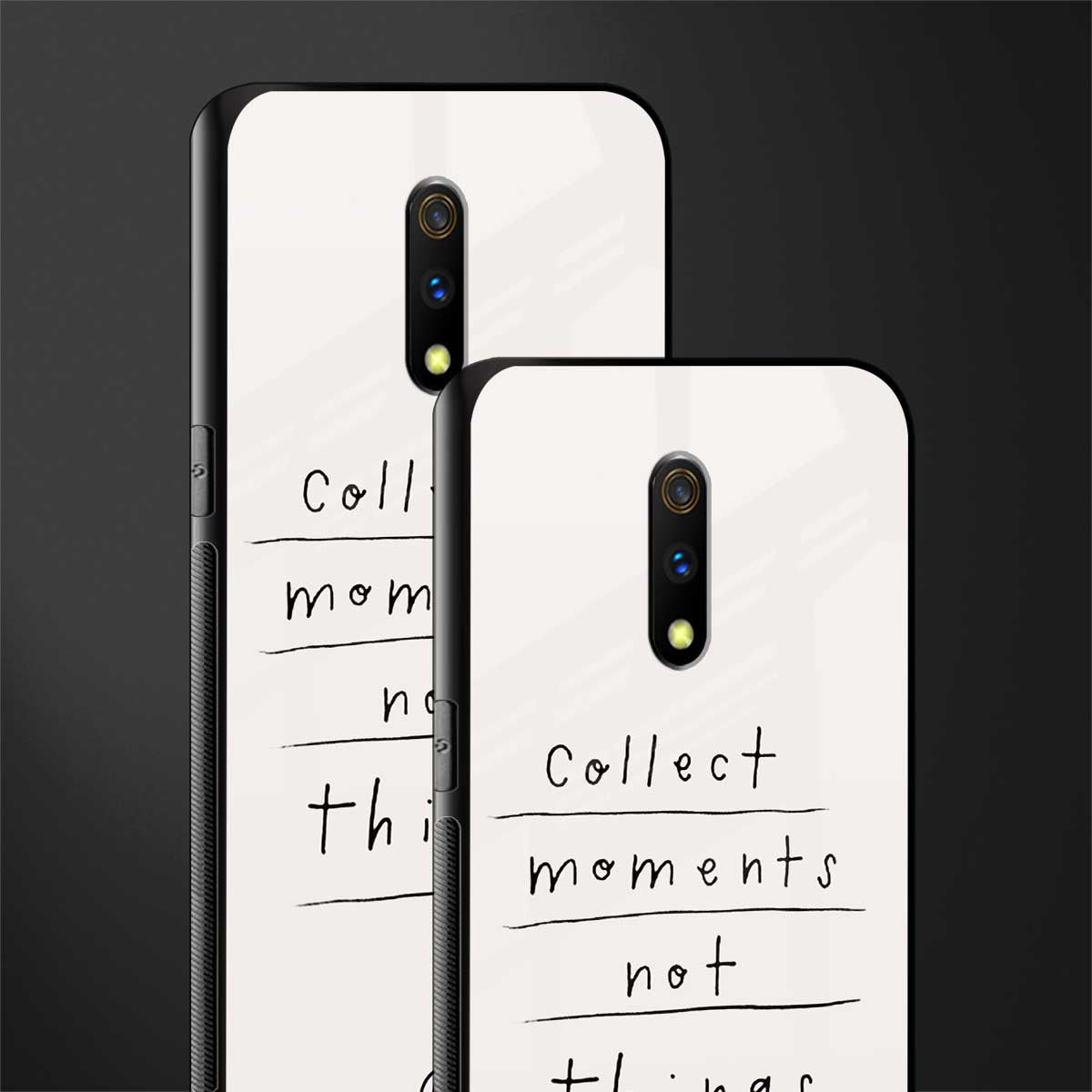 collect moments not things glass case for oppo k3 image-2