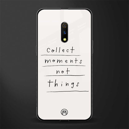 collect moments not things glass case for oppo k3 image