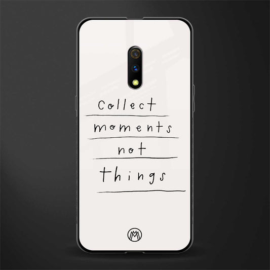 collect moments not things glass case for oppo k3 image