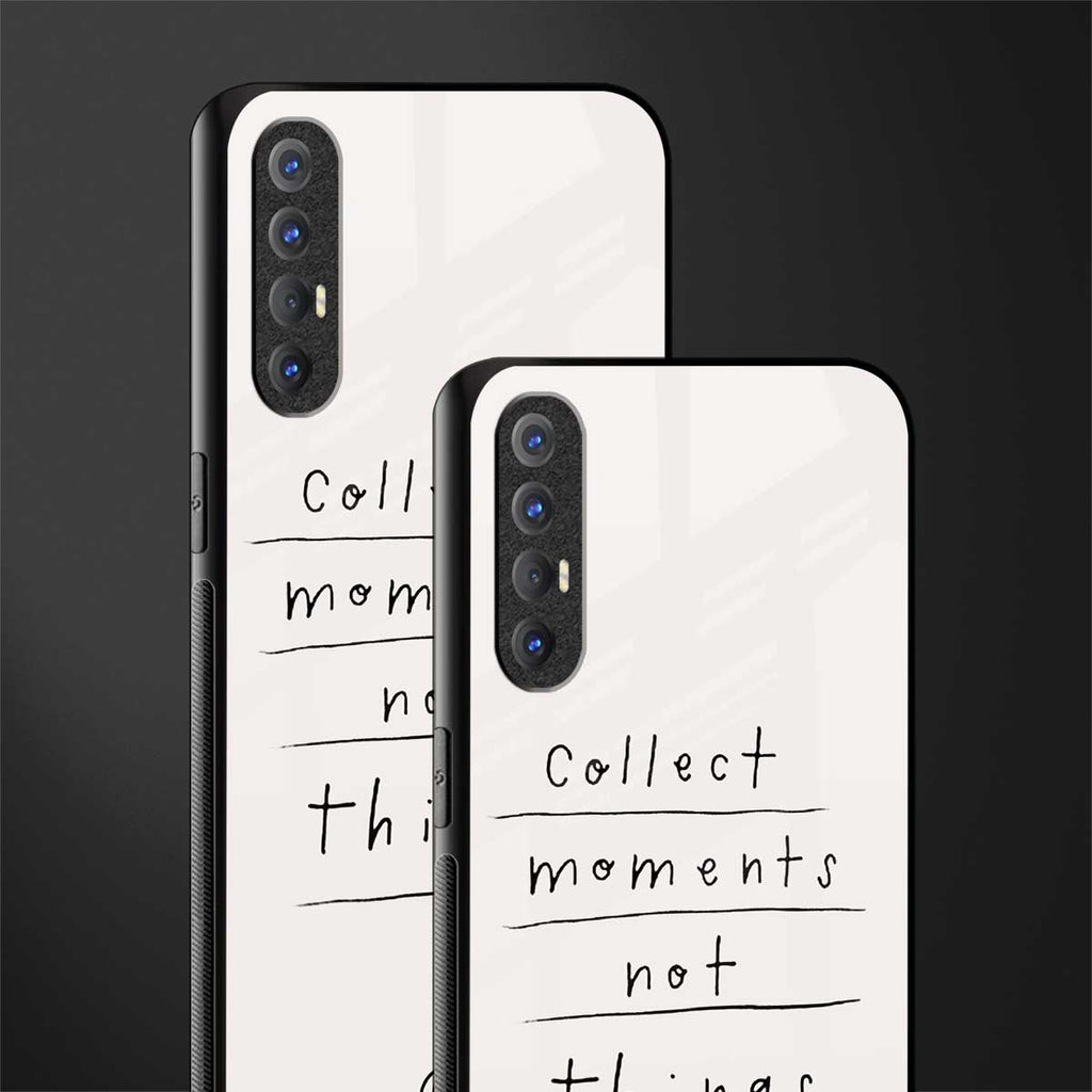 collect moments not things glass case for oppo reno 3 pro image-2