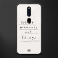collect moments not things glass case for oppo f11 pro image
