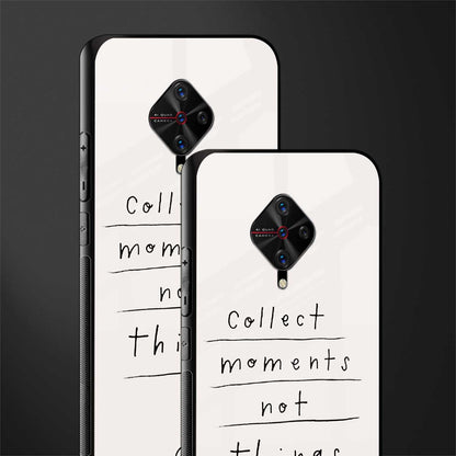 collect moments not things glass case for vivo s1 pro image-2
