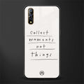 collect moments not things glass case for vivo z1x image
