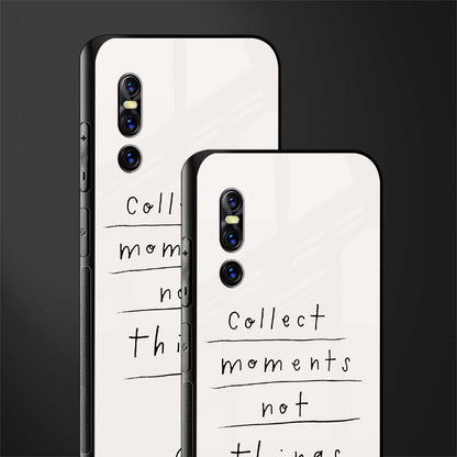 collect moments not things glass case for vivo v15 pro image-2