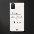 collect moments not things glass case for samsung galaxy a51 image