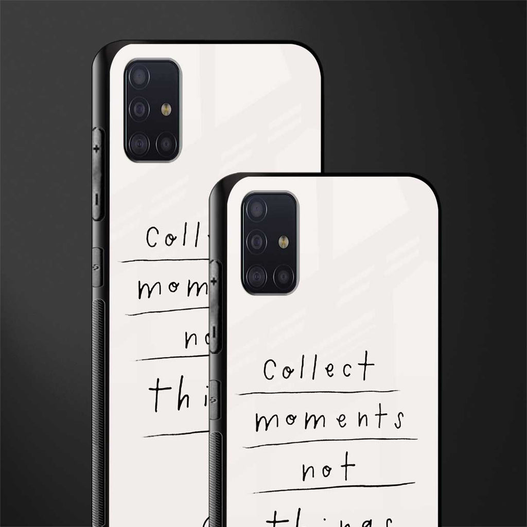 collect moments not things glass case for samsung galaxy a71 image-2
