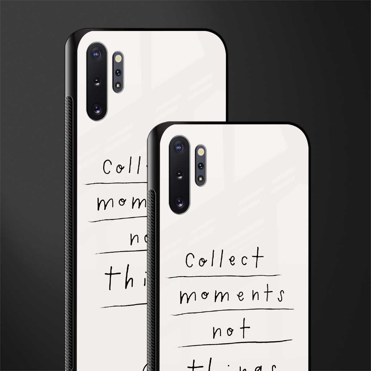 collect moments not things glass case for samsung galaxy note 10 plus image-2