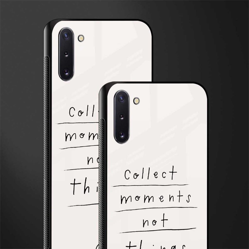 collect moments not things glass case for samsung galaxy note 10 image-2
