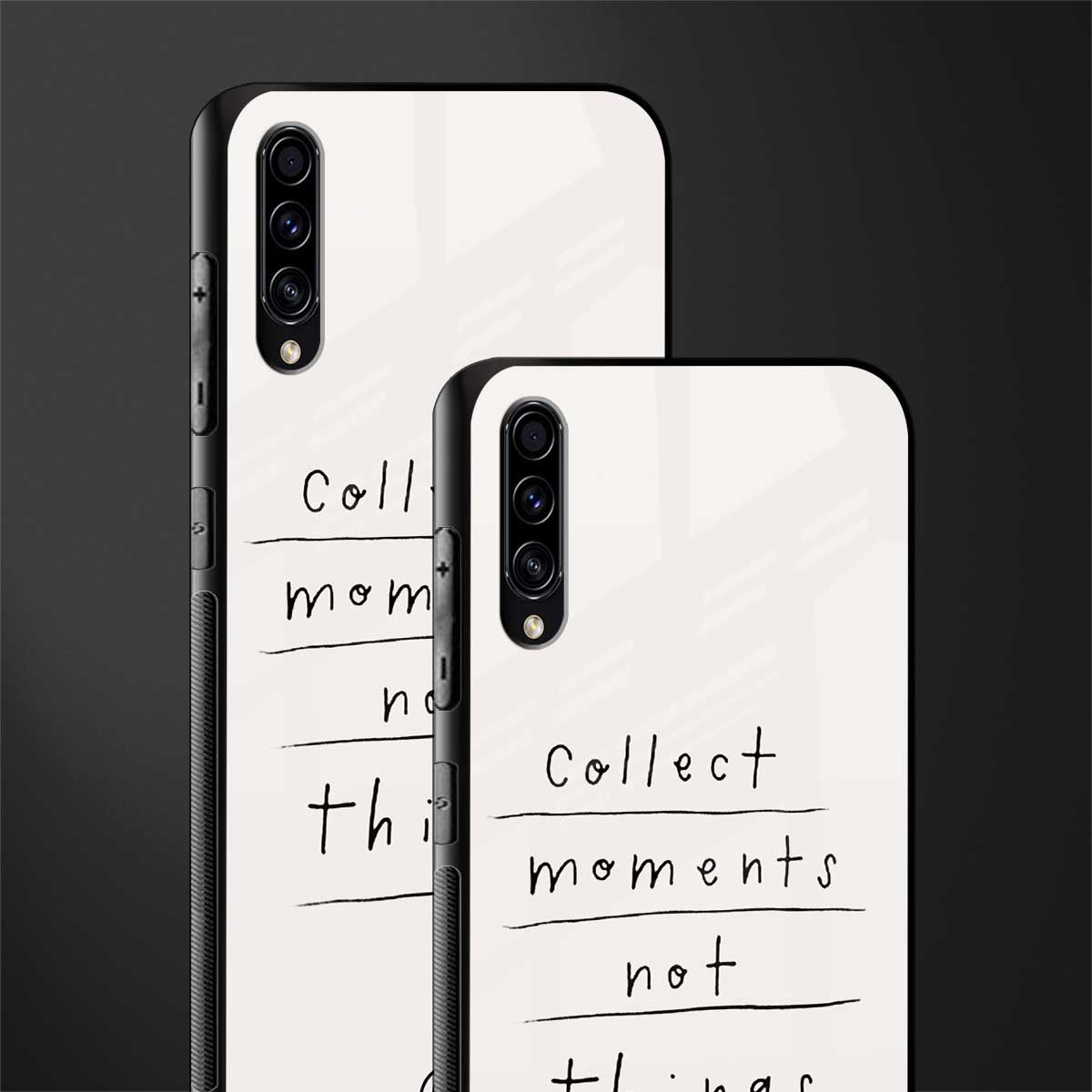 collect moments not things glass case for samsung galaxy a70 image-2