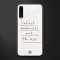 collect moments not things glass case for samsung galaxy a70s image
