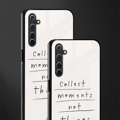 collect moments not things glass case for realme 6i image-2