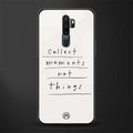 collect moments not things glass case for oppo a5 2020 image